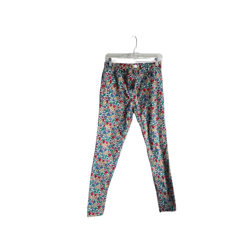 Boden Floral Corduroy Pants NWT 16Y Elastic Waist Liberty Style High Rise